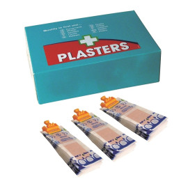 Astroplast Pull 'N' Open Pilferproof Plasters 7.2cm x 2.5cm (Box 15 x Clip 10)